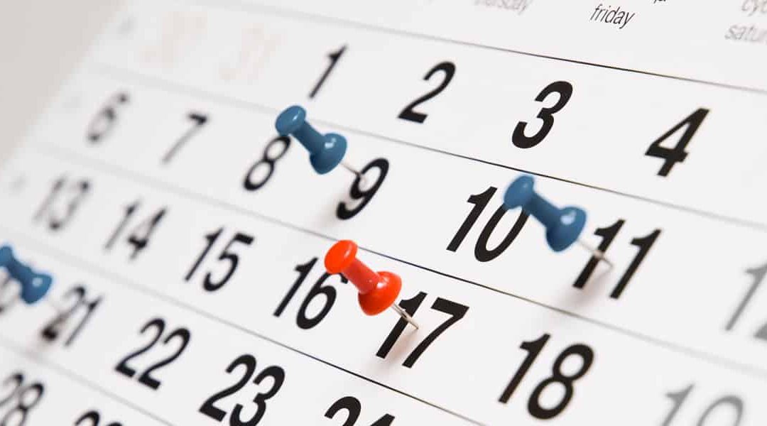 Event Agenda Finalized